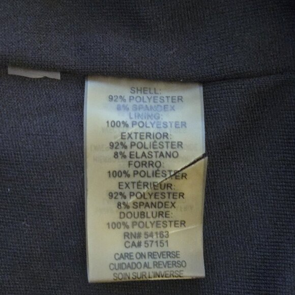 Calvin Klein Black Flocked Geometric Fit & Flare Dress | With Pockets! - Picture 8 of 10